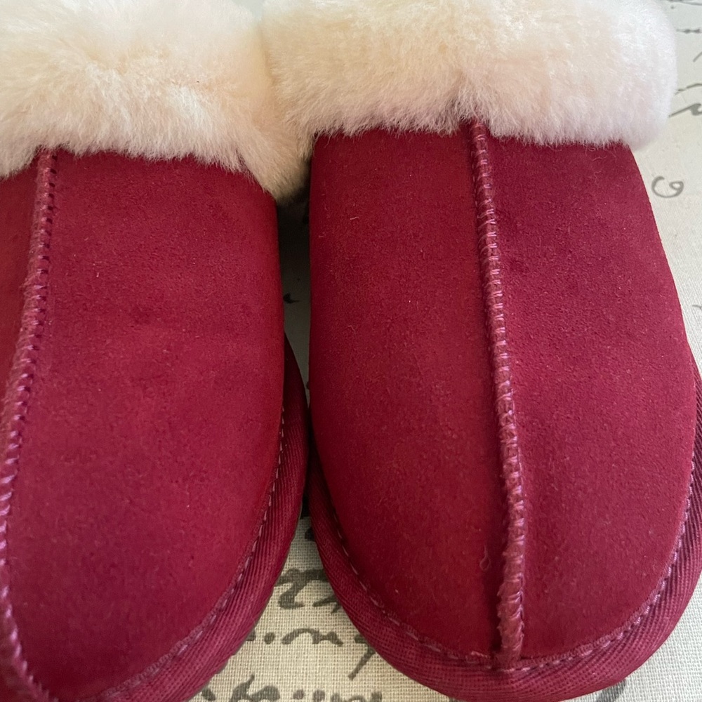Cozy slippers.